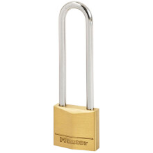 Master Lock 150LJ Solid Brass 50mm Padlock 5 Pin - 64mm Shackle