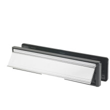 Yale Locks YLP44-06/73-CP Letter Plate 300mm 12in Polished Chrome Visi