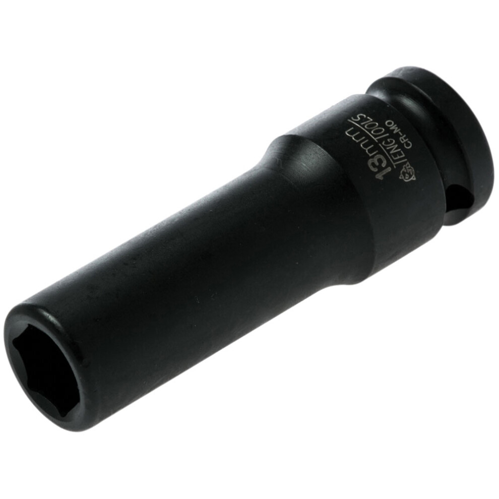 Teng Deep Impact Socket Hexagon 6 Point 1/2In Drive 13Mm 5020385126725