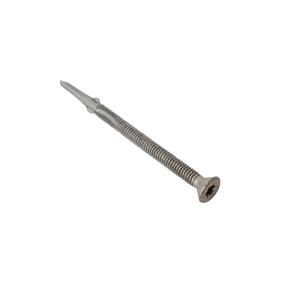 Forgefix TFCUWWSD5565L TechFast Timber to Steel CSK/Wing Screw No.3 Tip 5.5 x 65mm Box 100