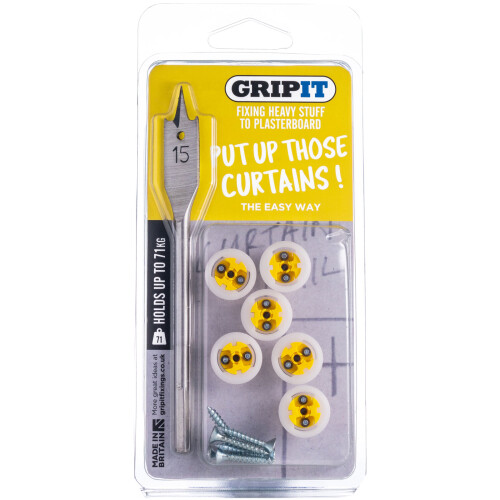 Grip It Gripit Curtain Kit GCURTAINKIT