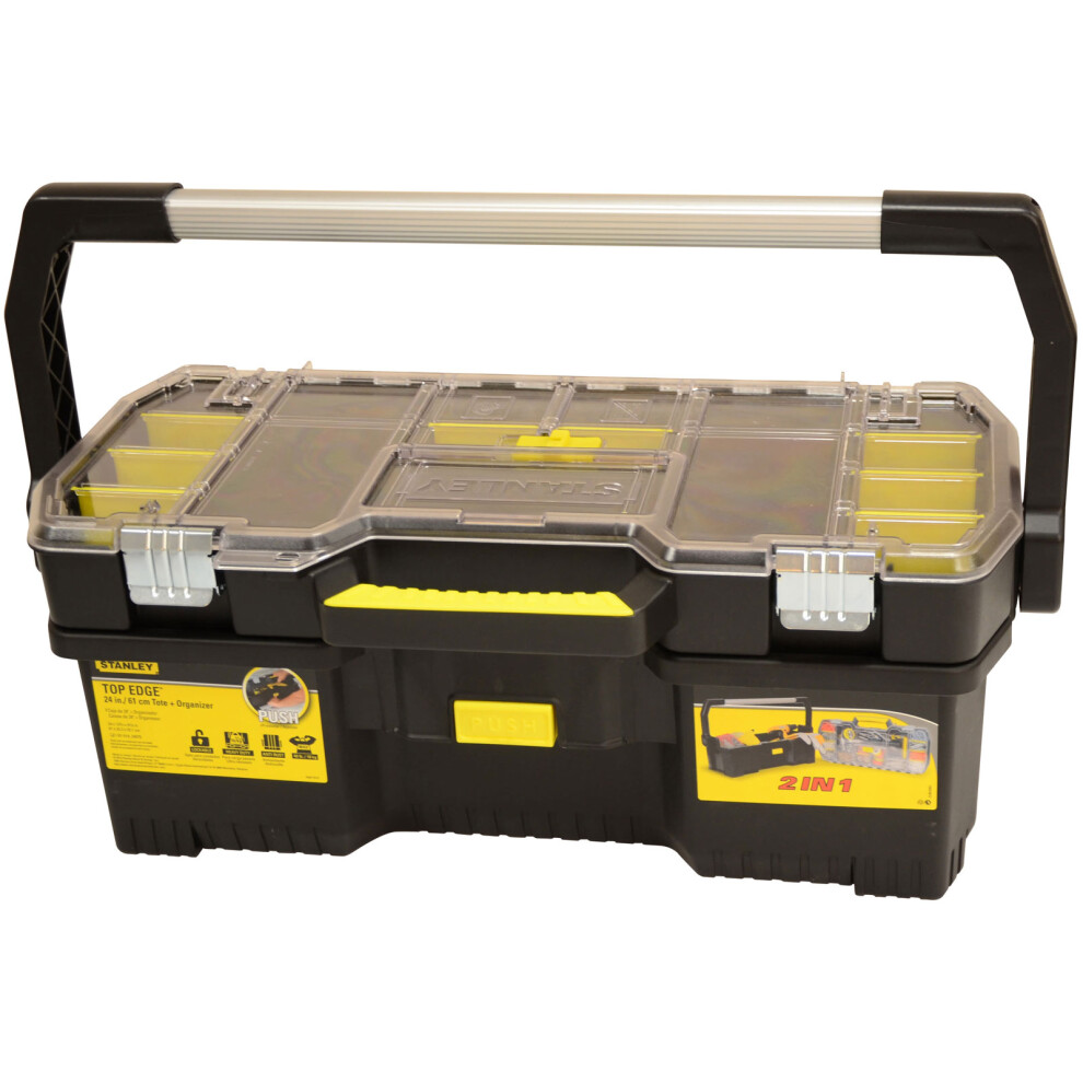 Stanley 24 inch Toolbox with Toth Tray Organiser