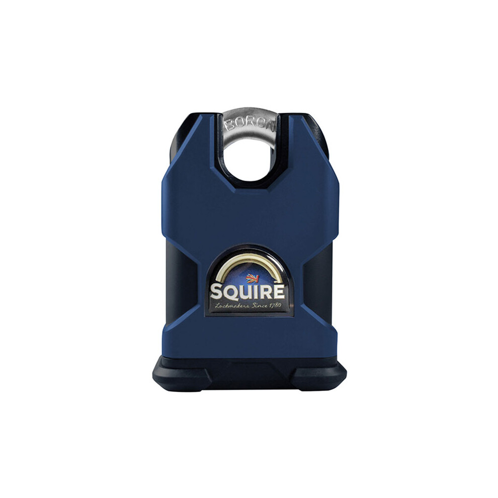 Squire HSQSS80CS Stronghold Solid Steel Padlock 80mm Closed Shackle CEN6 Boxed