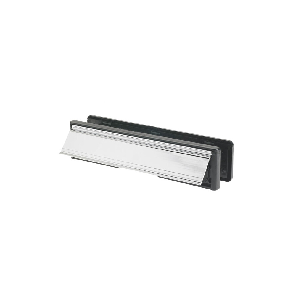 Yale Locks Ylp44-06/01-Cp Letter Plate 300Mm 12In Silver Visi 5010609299021