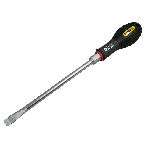 Stanley Tools FMHT0-62621 FatMax Bolster Screwdrivers Flared Tip 10mm x 200mm