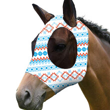 Horse Fly Shield Stretchable Fly Mask For Horses UV Protection Breathable Soft Face Covering For Riding Outdoors Size M