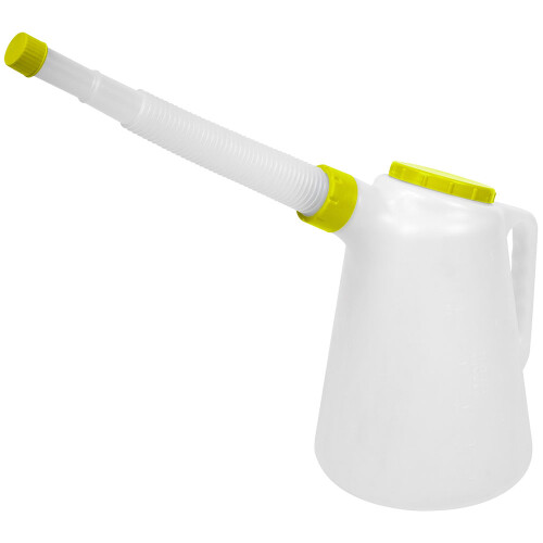 Sealey JDL5L 5L Oil Container with Lime Lid & Flexible Spout