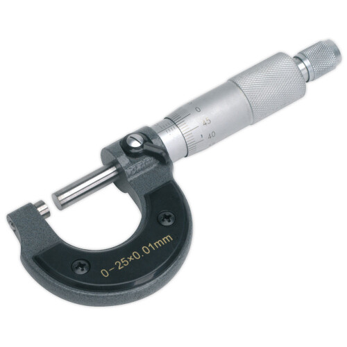 Sealey External Micrometer 0-25mm