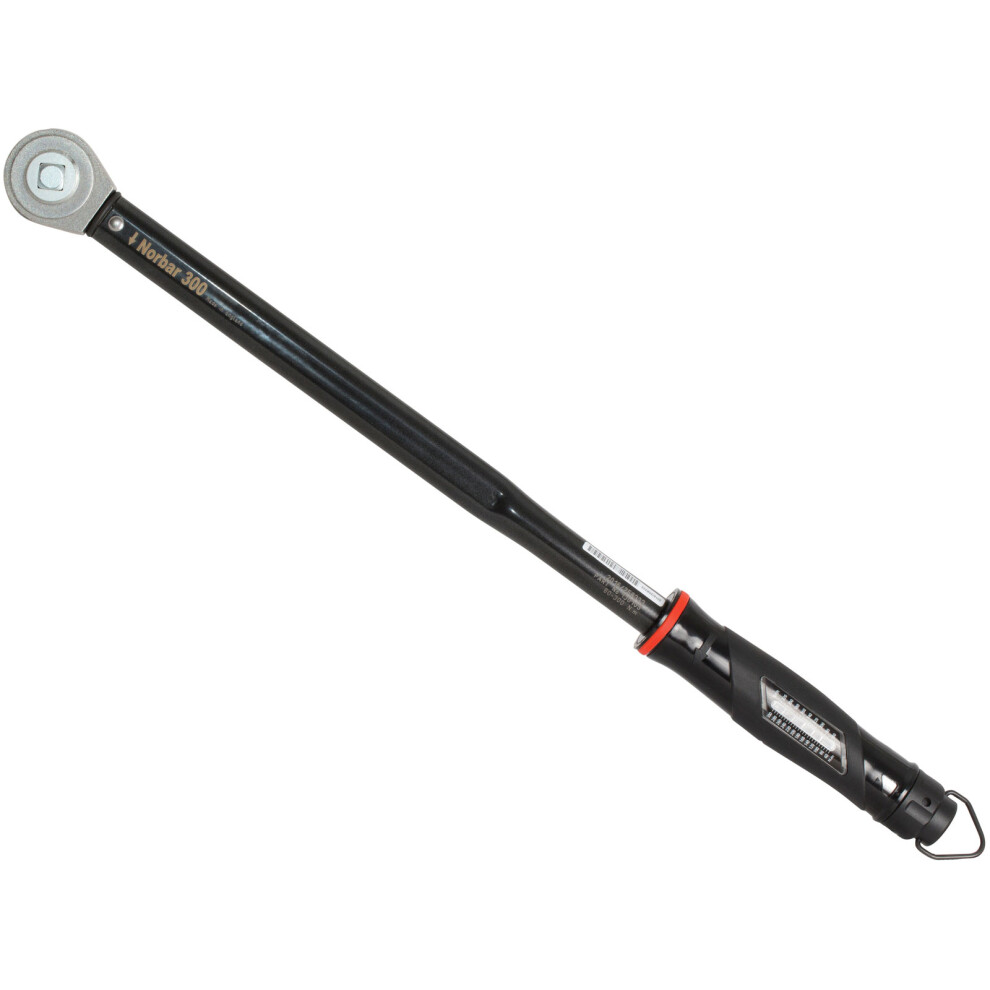 Norbar 130105 Nortorque300 Adjustable Dual Scale Ratchet Torque Wrench 1/2In Drive 60-300Nm 5060207565370