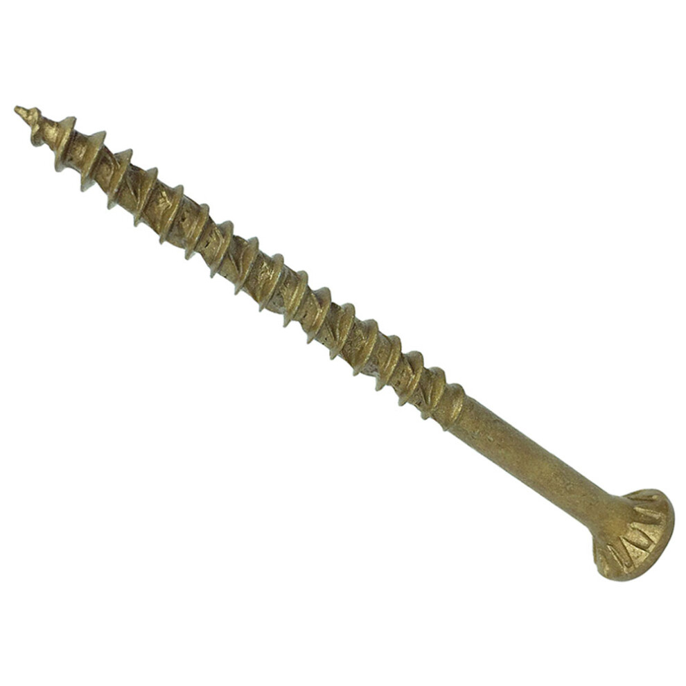 Forge FFDS5100TT Countersunk Torx Compatible Decking T25 Screws Tan 5.0 x 100mm Tub of 300