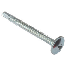 Forge 100BPS48100ZP Baypole Self-Drill Screw Phillips Wafer Head ZP 4.8 x 100mm Box of 100