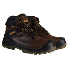 (8 (Adults')) DeWALT Newark Brown Waterproof Hiker Safety Boot