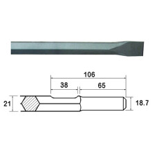 Faithfull FAIKAGC450 Chisel 450mm Kango Shank (914119)