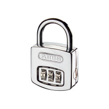 ABUS 16040C 160/40 40mm Combination Padlock ( 3 Digit) Steel Case Die Cast Body