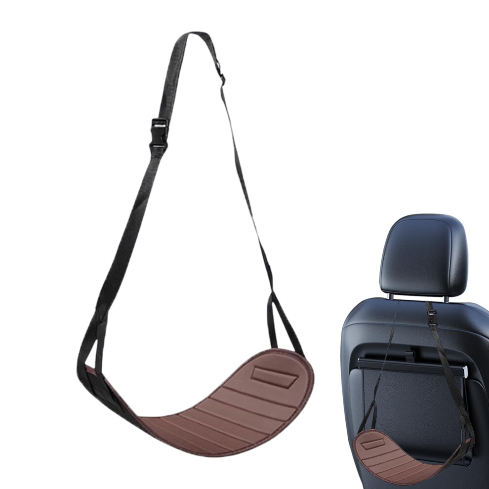 Car Seat Foot Rest For Kids, Adjustable Rear Seat Foot Rest, Leg Support, Headrest Compatible Toddler Car Chair 9189345060618