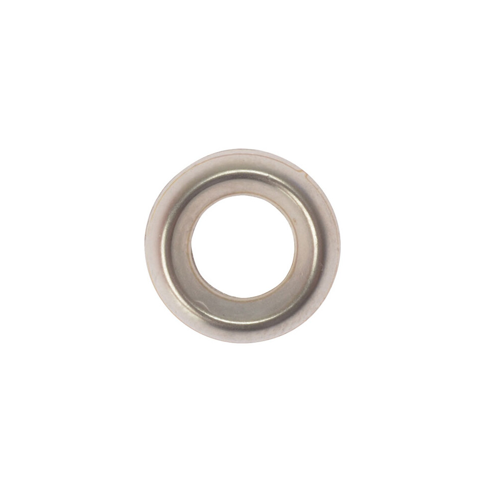 Forge 200SCW8N Screw Cup Washers Solid Brass Nickel Plated No.8 Bag of 200