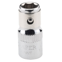 Screwdriver Bit Holding Socket, 1/4"" Sq. Dr. x 1/4"" Hexagon