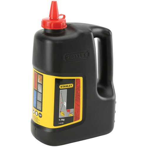 STANLEY Stanley 1-47-919 Chalk Refill 1.0kg (2.5lb) Red