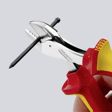 KNIPEX X-Cut Compact Diagonal Cutter high lever transmission1000V-insulated (160 mm) 73 06 160