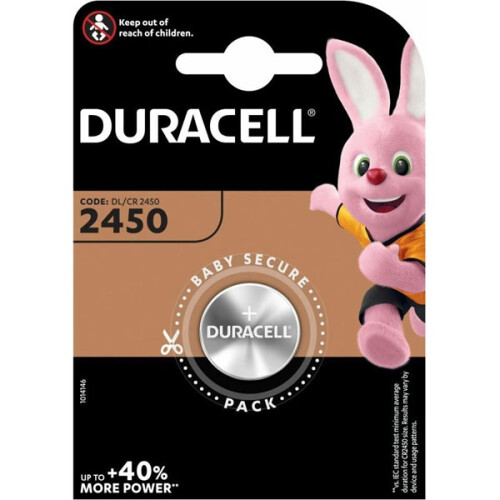 Duracell Duracell DL2450 Lithium 3V non-rechargeable battery
