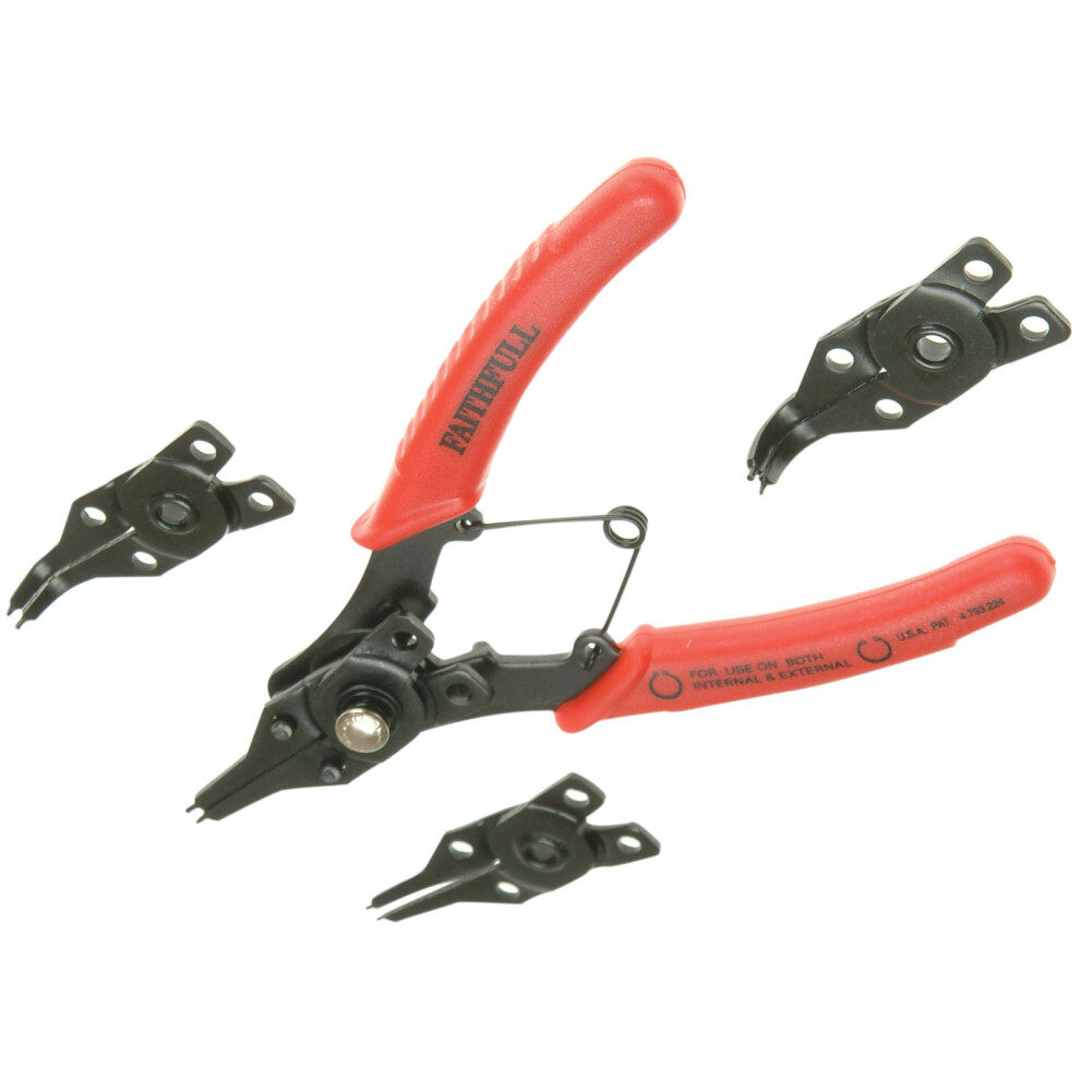 Faithfull FAIPLCIRSET Circlip Pliers Set