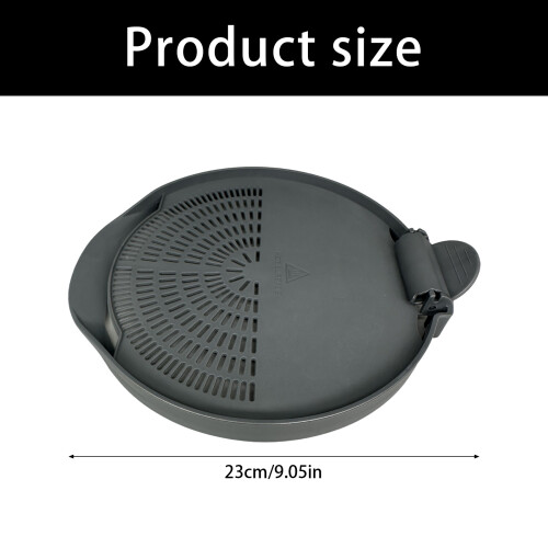 Multifuntional Quick Draining Colander Heat Insulated Grip 1
