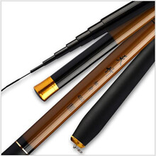 Super light hard carbon fiber hand fishing rod telescopic fishing rod 2.7m / 3.6m / 3.9m / 4.5m / 5.4m / 6.3m / fishing rod (length: 5.4m)