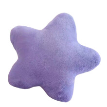 Matériaux en peluche d'oreiller étoile pour la décoration-Violet