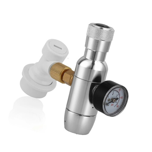 Small CO2 Regulator 0-60PSI Safe Brewing Accessory-Style A