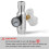 Home Brew CO2 Regulator 0-60PSI Pressure Valves Kitchen-Style B 7