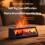 Surrounding Flame Effect Essential Oil Diffuser 7 Color-Black 6