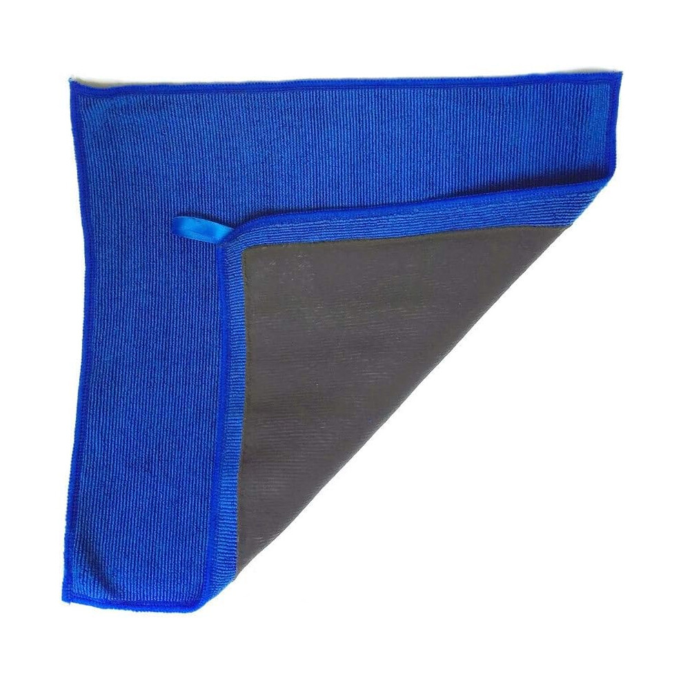 Silky Smooth Paint Finish Mitt, Microfiber Clay Towel For Hassle-Free Car Detailing Blue 9148971843224