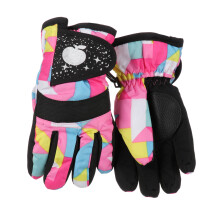 Kids Thermal Snow Mittens, Winter Waterproof Ski Gloves for Boys Girls, Touchscreen Cycling Gloves with Breathable Fabric, 1双装