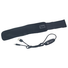 Aquecedor de lentes para uso externo com temperatura ajustável, alimentado por USB, ideal para fotografia em clima frio.