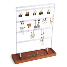 Mehrstöckiger Ohrringständer, perfektes Geschenk für Mädchen, aus hochwertigen Materialien, Schmuckorganizer-Ständer, spart Platz im Zimmer