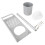 Effortless Rustproof Storage Racks, Multipurpose Kitchen Shelving Combining Smooth Surface And Ergonomic Design For Versatile Household Use 1