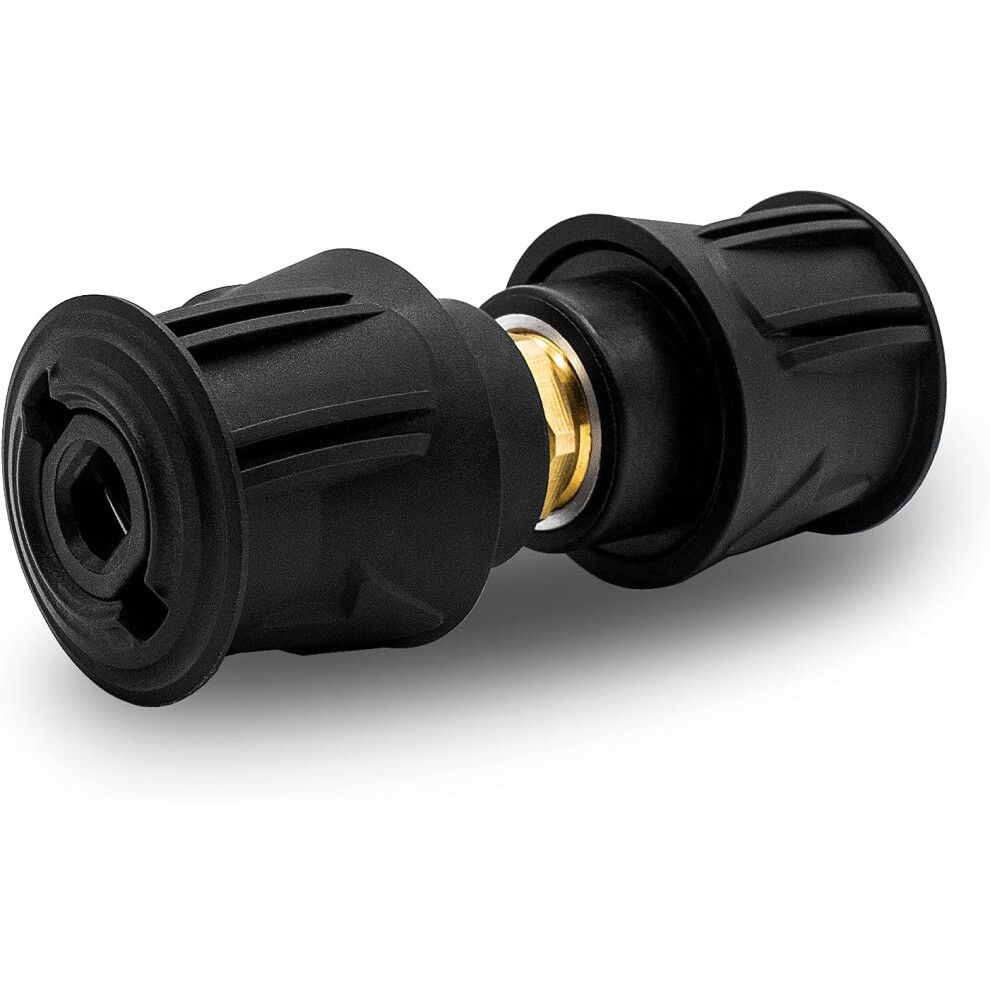 High Pressure Washer Hose Connector Providing Quick Release Coupling, Decrease Backsplash Feature For Safe And Effective Cleaning Tasks (2PCS)