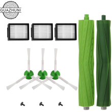 Vysokoúčinné HEPA filtre pre Roomba i3/i3+/i4/i7/i7+/E5/E6/E7Series, odolné gumené kefy na viacero povrchov, cenovo dostupná sada, jednoduchá