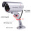 Système de surveillance factice, caméra de sécurité solaire facile à installer pour une utilisation intérieure et extérieure, solution de 2