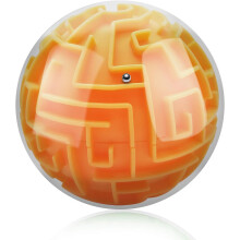 Gravity Puzzle Ball, Bärbar 3D-labyrint för intellektuell utveckling och rumslig uppfattning, Stresslindrande hjärngymnastikleksak för barn och