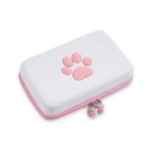 Correa ajustable para el hombro para la funda de transporte de Nintendo Switch, protector de pantalla de vidrio templado y material PU de alta