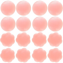 Copricapezzoli per donna, copricapezzoli lavabili, copricapezzoli comodi, copricapezzoli con finitura opaca, riutilizzabili, in silicone, invisibili