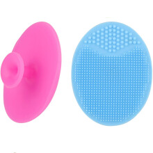Tacar Scrubaire Silicone Dearaidh Nua le Greim Eirgeanamaíochta, Ábhar Silicone Ardchaighdeáin le haghaidh Glanadh Craicinn Domhain agus Eachtra