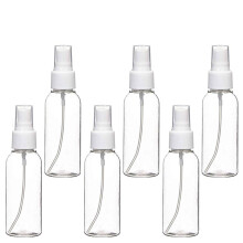 Tragbare, durchsichtige Sprühflaschen aus Kunststoff, auslaufsicheres Design für sicheres Reisen, feiner Sprühnebel, ideal für Schönheit und