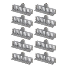 Beekeeping Spacer Plastic 10 Pcs Anti Escape Hole Spacer Tool Grey 5.9 By 2.4 In Beekeeper Supplies