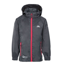 (7-8 Years, Flint) Trespass Qikpac X Waterproof Packaway Jacket