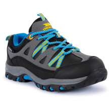 (10, Black) Trespass Kids Walking Boots Low Cut Gillon II