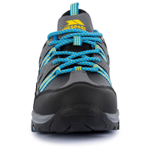 Trespass (2, Black) Trespass Kids Walking Boots Low Cut Gillon II 2
