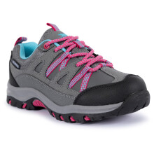 (5, Grey) Trespass Kids Walking Boots Low Cut Gillon II