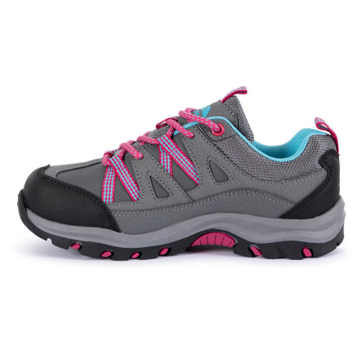 Trespass (2, Grey) Trespass Kids Walking Boots Low Cut Gillon II 2